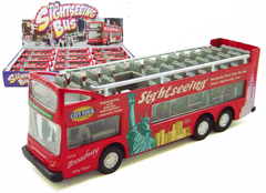 6" SIGHTSEEING BUS Die Cast Car