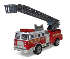 5" FIRE ENGINE ALL LADDER - NEW YORK Die Cast Car