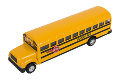 8.5" SCHOOL BUS NEW YORK Die Cast Car