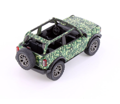 5" 2022 FORD BRONCO CAMO OPEN TOP Die Cast Car