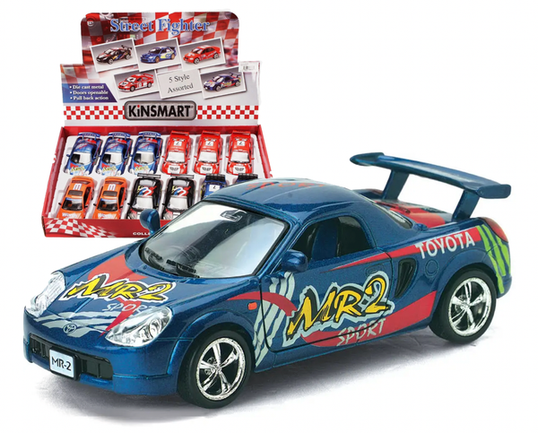 STREET FIGHTER-5 STYLES ASSORTED Die Cast Car