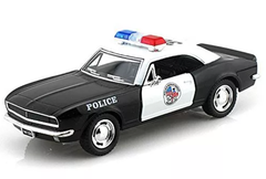 5" 1967 CHEVROLET CAMARO Z28-POLICE Die Cast Car