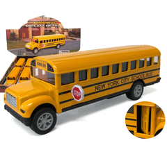 5" Die Cast SCHOOL BUS NEW YORK CITY