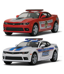 5" 2014 CHEVROLET CAMARO POLICE/FIRE Die Cast Car