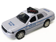 POLICE SERIES - WHITE - NEW YORK Die Cast Car