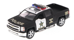 5" 2014 CHEVROLET SILVERDADO POLICE Die Cast Car