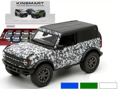 5" 2022 FORD BRONCO CAMO HARD TOP Die Cast Car