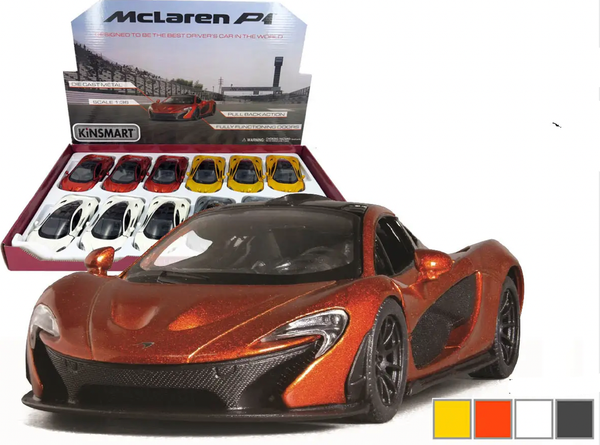 5' MCLAREN P1 Die Cast Car