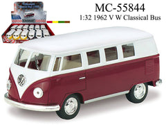 1962 VW CLASSICAL BUS Die Cast Car