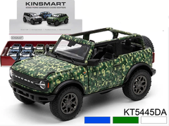 5" 2022 FORD BRONCO CAMO OPEN TOP Die Cast Car