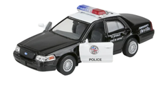 5" FORD CROWN VICTORIA POLICE-B/W Die Cast Car