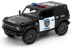 5" 2022 FORD BRONCO POLICE Die Cast Car