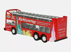 6" SIGHTSEEING BUS Die Cast Car