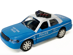 POLICE SERIES-BLUE - NEW YORK Die Cast Car