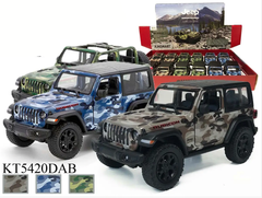 5" 2018 JEEP WRANGLER CAMO - 2 STYLES Die Cast Car