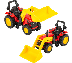 6" SCOOP TRACTOR Die Cast Car