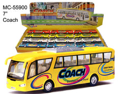 7" COACH Die Cast Car