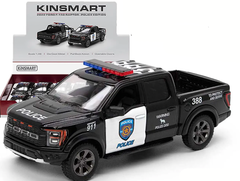 5" 2022 FORD F-150 RAPTOR POLICE Die Cast Car