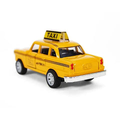 4.5" CLASSIC TAXI W/SOUND & LIGHT - NY Die Cast Car